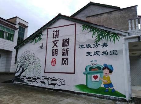 德清墙绘是现在流行的墙体广告