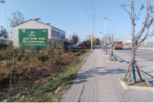 德清书山南院墙体广告