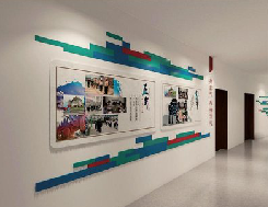 德清企业文化墙用什么材料好？